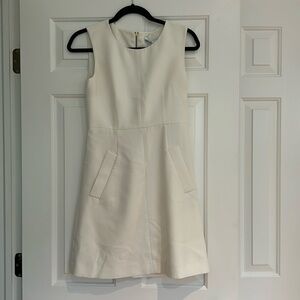 DVF white dress